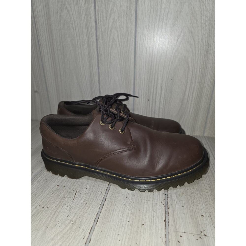 Dr Martens Kent Shoes Brown Leather Lace Up Oxford 13m Business Casual Preppy